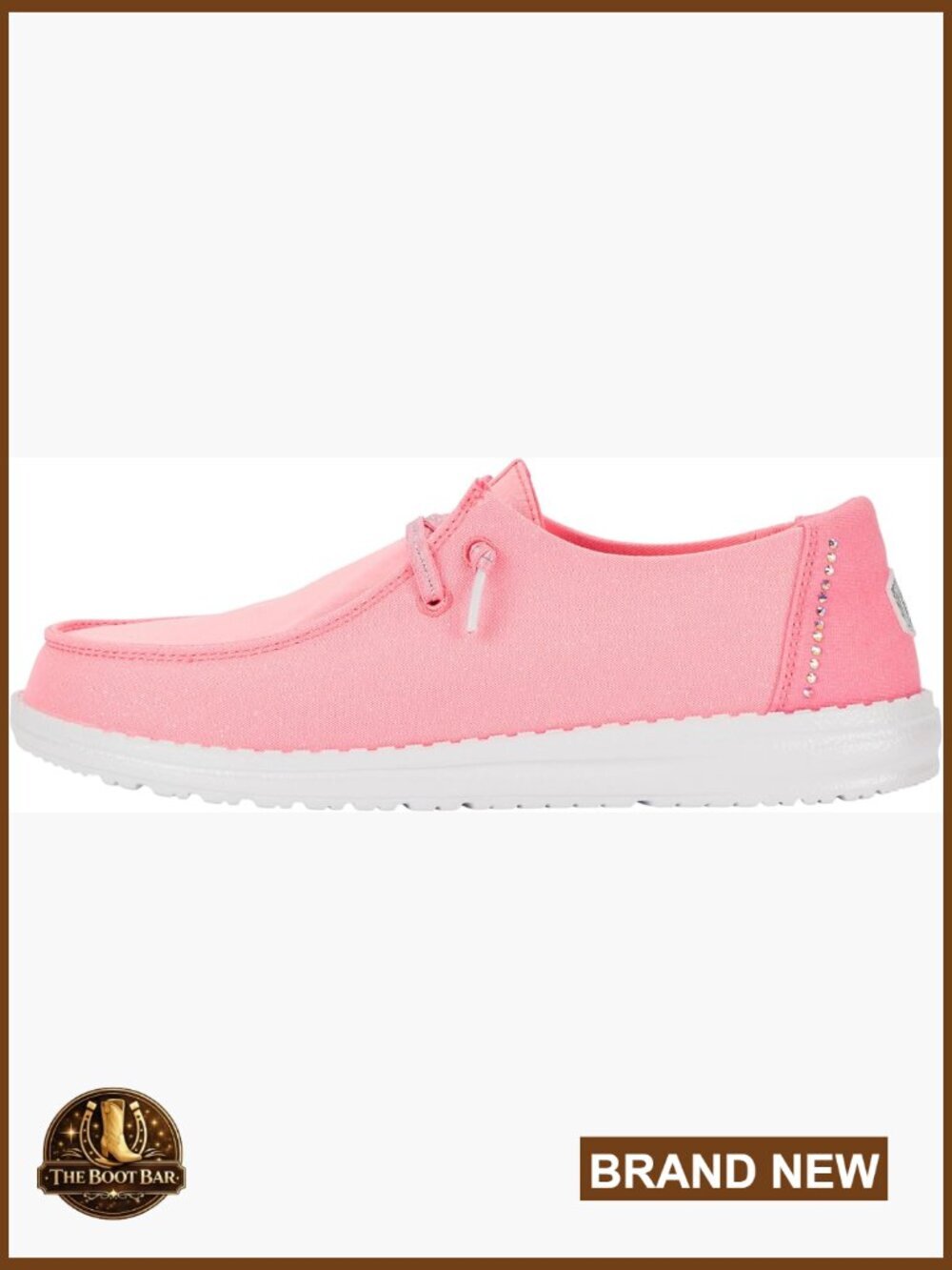 Slip On Loafers with Rhinestone Detail, Lightweight Casual Shoes for Travel &